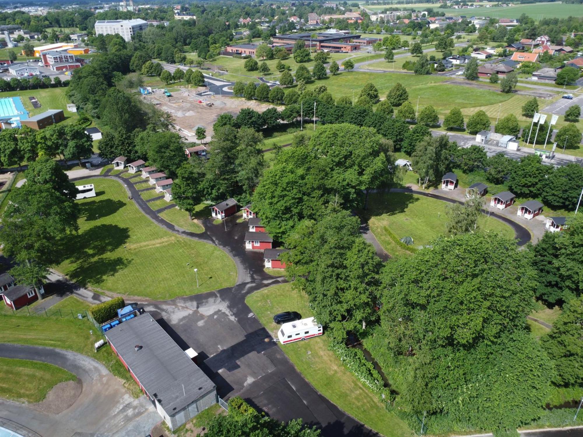 Skara Stads-Camping & Stugby Exterior foto